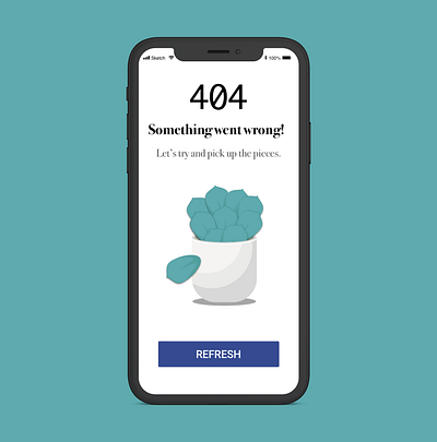 404 Mobile Page