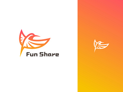 funshare logo design logo ux web 品牌 设计