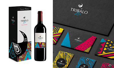 Tribalo brand identity and packaging branding identity design logo package design