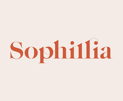 Sophillia - Ligature Serif Font best fonts branding classic font design design fonts display font download font download typeface elegant font font font design fonts graphic design graphics lettering ligatures logo font retro font type design vintage font