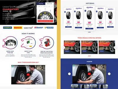 Dribble Tyre Website Design design ui ui ux design ux web web ui design