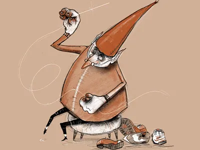 Cobbler art artwork fantasy illustration sketch