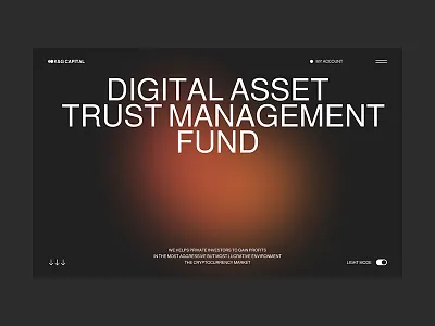 KG Capital animation concept design fashion portfolio promo slider ui ukraine web