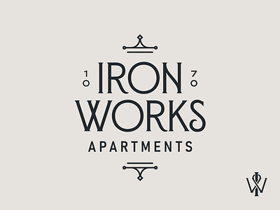 Ironworks 2 brand branding design icon logo