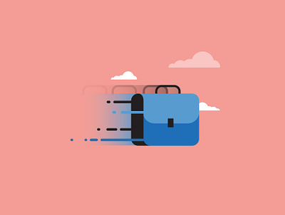 Mobility ai brand illustration job mobility press vector