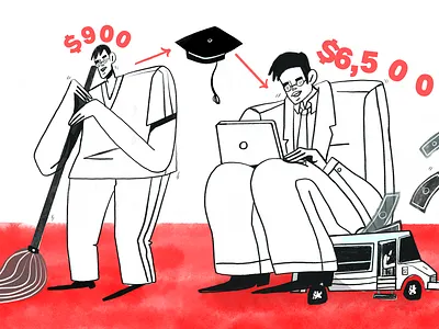 Blog 02 / Fondeadora character design illustration procreate texture