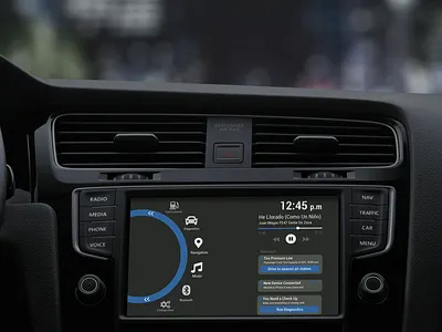 Daily UI #034 - Car Interface app design daily ui ui ux