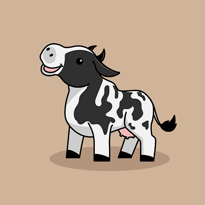 cow animal animal illustration cow illustration vector