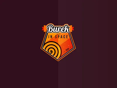 BUREK IN SPACE - BUREK U SVEMIRU - 2020 SPACE PATCH burek burek u svemiru dribbbleweeklywarmup neehad patch