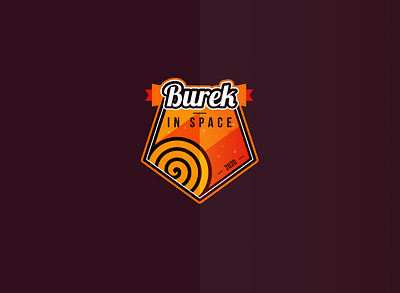 BUREK IN SPACE - BUREK U SVEMIRU - 2020 SPACE PATCH burek burek u svemiru dribbbleweeklywarmup neehad patch