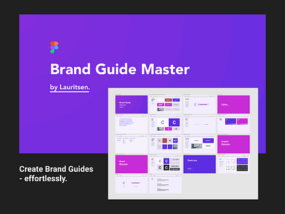 Brand Guide Master for Figma brand brand identity client design figma graphic guide master style template