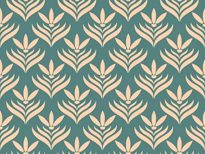 Seamless floral pattern blue decorative design floral flower pattern seamless simple surface design texture