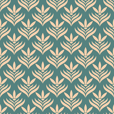 Seamless floral pattern blue decorative design floral flower pattern seamless simple surface design texture