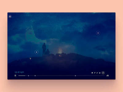 Video player design modal modal design timeline ui ui design ux ux ui ux design video videoplayer web web design website