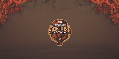 Thanksgiving Side Dish Bowl branding branding design logo sports sports branding