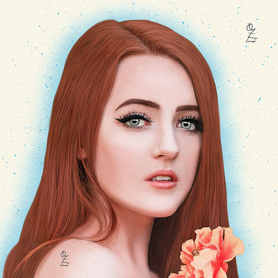 Kaiti McKenzie art arte color design dibujo digitalart diseño drawing fanart illustration kaiti mckenzie mexico model ozgaleano portrait retrato