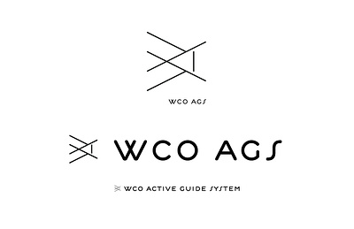 Wco AGS logo mark active guide system brand creative direction design identity landscape logo maps symbol thewayfindercompany wordmark