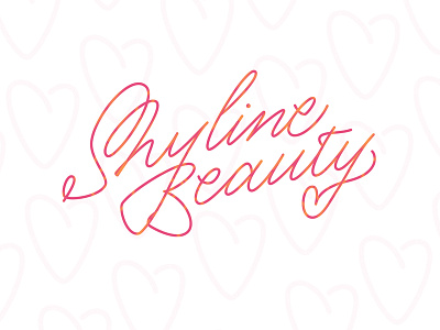 Option for logo branding calligraphy design font lettering logo logotypes typography