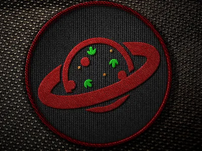 To Infinity and Beyond graphic design graphic designer patch photoshop pizza planet