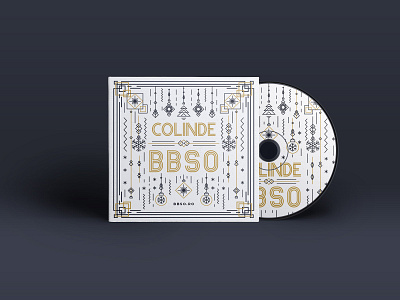 BBSO Carols Album Cover Design album album cover album cover design bbso carol christmas clean colors cover cover art cover artwork cover design covers design minimalist simple