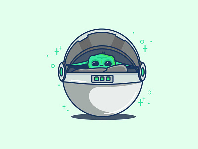 Love me you must alien baby baby yoda character cute disney fan art icon illustration jedi jedi master mandalorian space star wars starwars yoda yoda baby