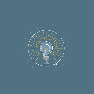light draw illustration illustrator light bulb vector