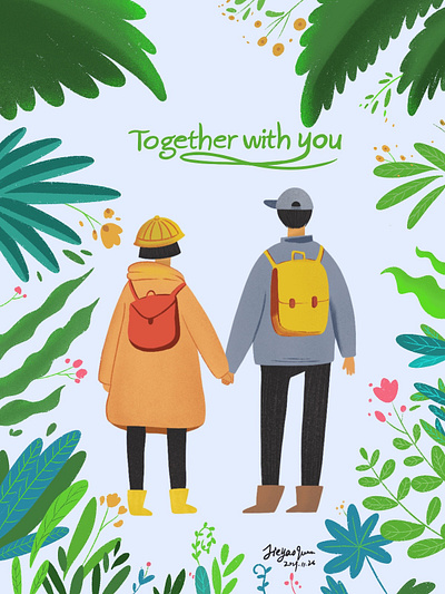Together design illustration 图标 应用 插图 设计