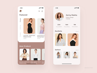 ShoppingApp app daily design dribbble invite shopping ui