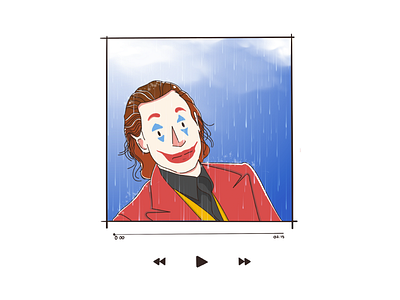 Illustration #8 character doodles illustration joker joker movie