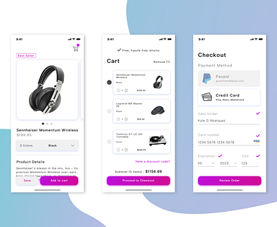 Electronics Shopping - Mobile Experience ecommerce ecommerce app electronics electronics store mobiile shopping mobile app design mobile design mobile ui mobile ui design shopping ui design