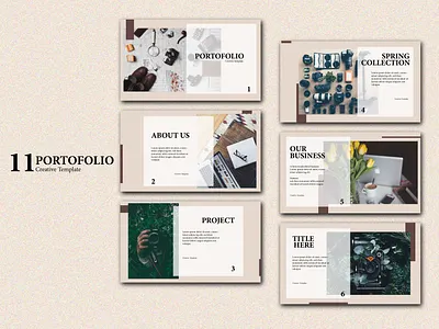 Portofolio Template design illustration portfolio tamplate template template design templatesdesign