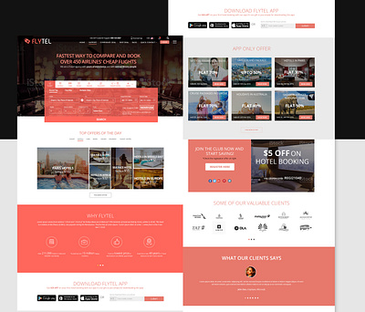 Travel Ticket Booking agency website agent air ticket airlines best ui best ux book design 2019 home page design hotel booking hotel branding ticket booking travel travel agency travel app uiux website builder