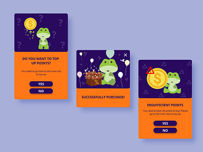 Flash Sales Pop Up cute design flash frog illustration pop pop up popup sales ui up user experience user interface website