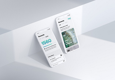 Inspire Rewards branding mobile app product design renewable energy smart home