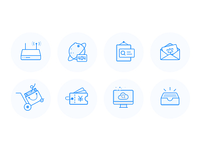 Empty state app icon illustration ui