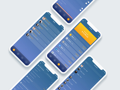 Aladdin App Design android app design bitcoin blochchain app blockchain blue crypto crypto app cryptocurrency currency design designs ios mobile app ui ui design ui ux uidesign vector wallet