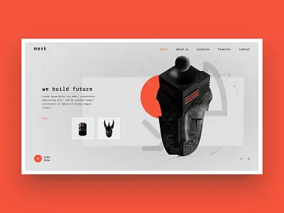 New promo shot branding design light minimal new shot promo web webdesign