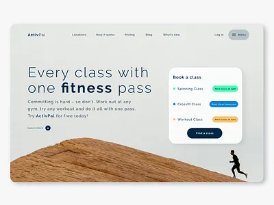 ActivPal active app branding clean design design jam fitness fitness app illustration illustrator minimal ui