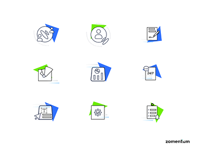 Ultimate icon design for MSP CRM crm icon icon design icon set iconography icons msp msp crm