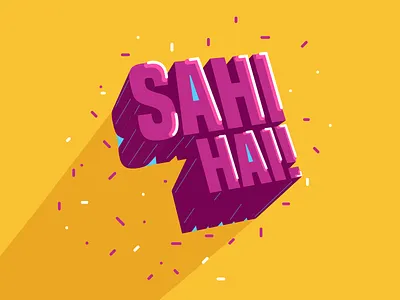 Hindi Colloquial Typography branding design flat illustration illustrator india logo type typography ui vector