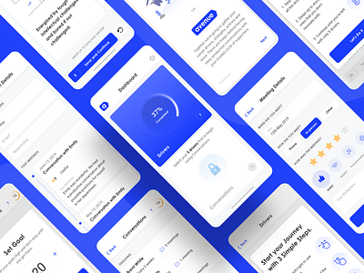 Avenue - Mobile App Design app clean design illustration minimal screen ui user interface ux web
