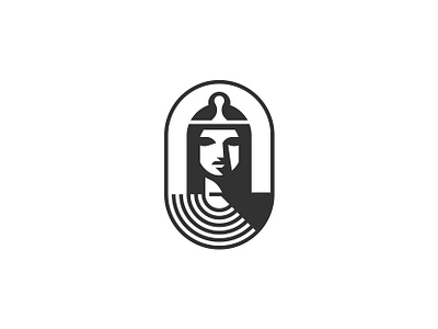 Tempio Architecture Solutions ancient egypt goddess icon logo mark portrait symbol tempio temple woman