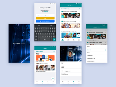 CLOUD STORAGE APPS FOR ANDROID android app design android app development android cloud storage apps app design best cloud storage apps figma figma ui kit figmadesign mobile app design ui kit user experience design user interface design