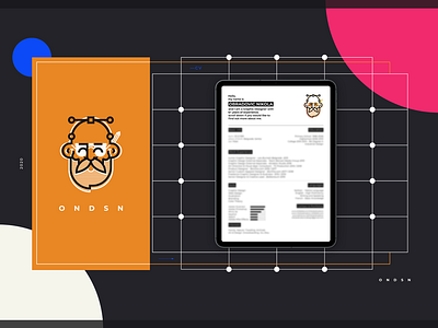 O N D S N | cv 2020 app bio bold branding cv freelance design freelancer fresh graphic design graphic design logo illustration nikola obradovic design ondsn portfolio serbia ui vector web page webdesign