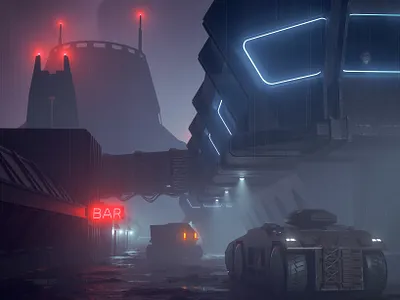 ＨＡＤＬＥＹ＇Ｓ ＨＯＰＥ 3d 80s aliens cinema4d concept futuristic movies scifi