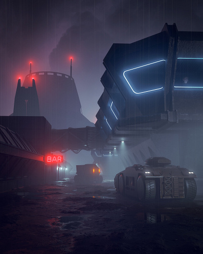 ＨＡＤＬＥＹ＇Ｓ ＨＯＰＥ 3d 80s aliens cinema4d concept futuristic movies scifi