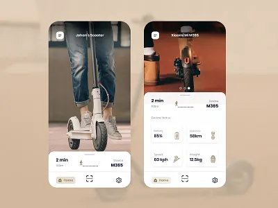 My Electric Scooter app clean design dribbble electric scooter home inspiration inspirations interaction ios minimal ui ux