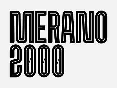 Ski Font Inline version, 01 - WIP font hand drawn handmade font lettering type typography