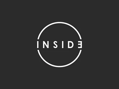 Inside Logo branding branding identity circle clean logo clever logo connect crative design inside letter logo logo design logo inspiration mark negative space typography unique wordmark