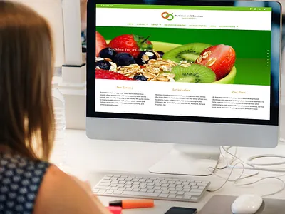 Devine Design Website for Nutrition Link Services web design websitedesigner wordpress